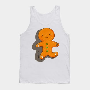 The happy gingerbread man Tank Top